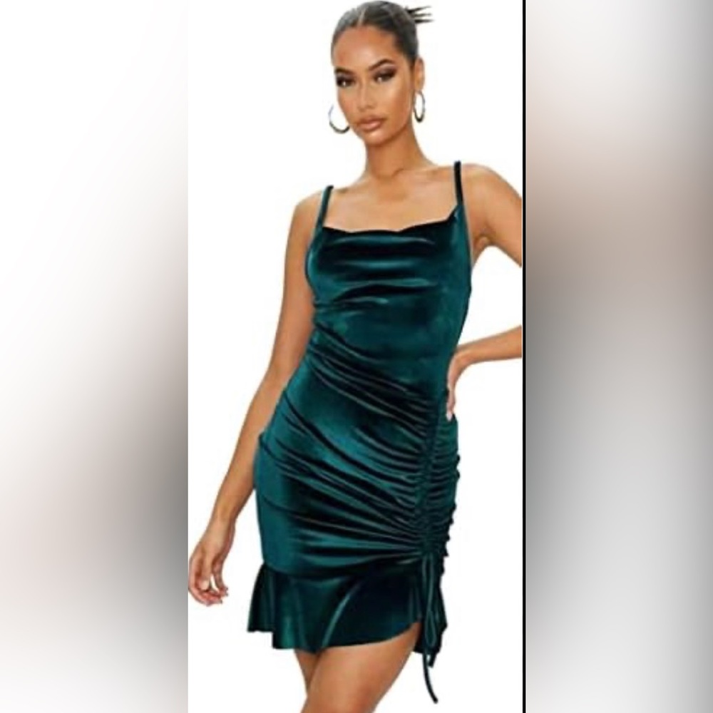 NEW VELVET DRESS - Picture 2 of 2
